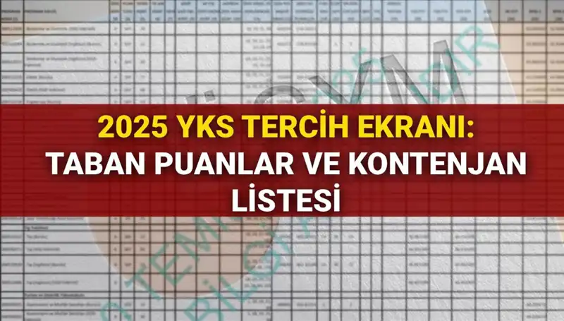 2025 YKS Tercih Süreci Başlıyor: Merak Edilenler ve Taban Puanları