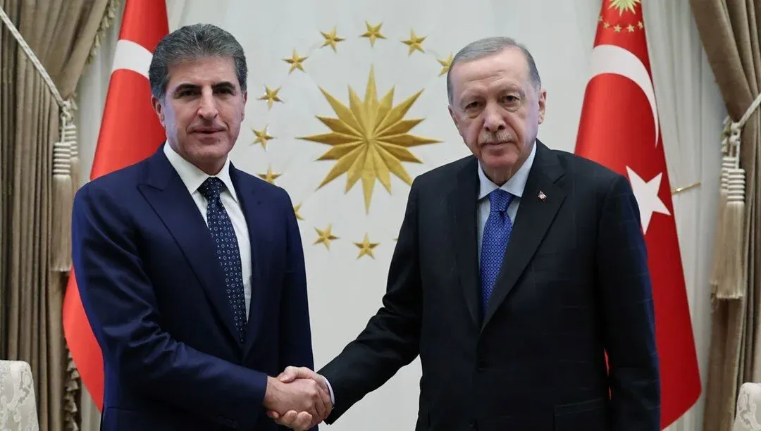 Cumhurbaşkanı Erdoğan, Barzani'yi Kabul Etti: Bölgesel Konular Masaya Yatırıldı