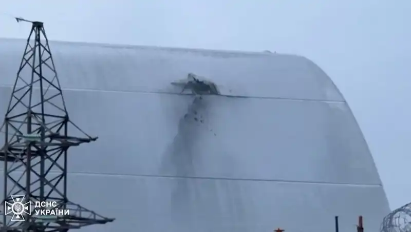 Çernobil'de Rus İHA'sının Tuhaf Faaliyetleri: Deprem Mi Yarattı?