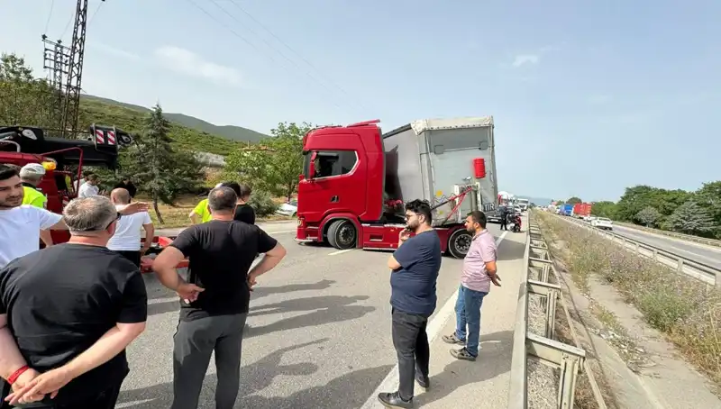 Seyir Halindeyken Arı Soktu: Trafikte Şok Anlar ve Kaos!
