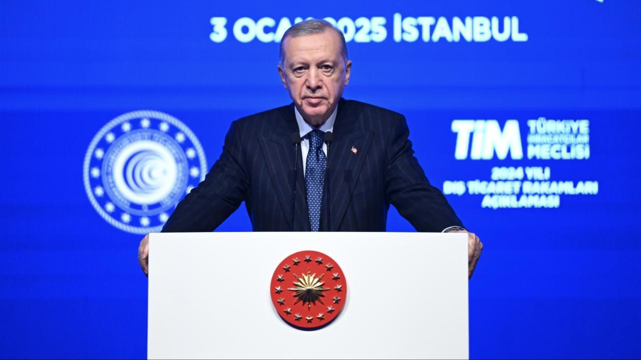 Cumhurbaşkanı Erdoğan: 2024 Yılında İhracatımız 262 Milyar Dolara Ulaştı