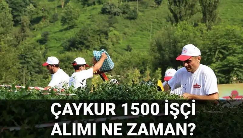 ÇAYKUR İşçi Alımı Kura Çekimi Tarihi Açıklandı!